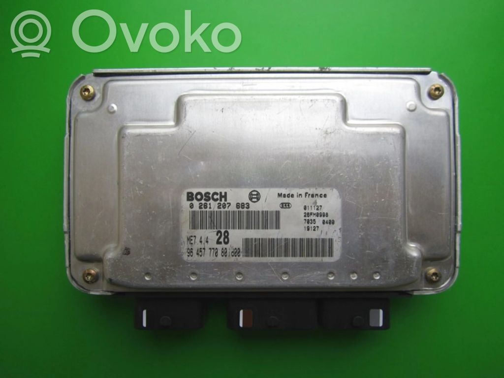 Peugeot 307 Engine control unit/module ECU 