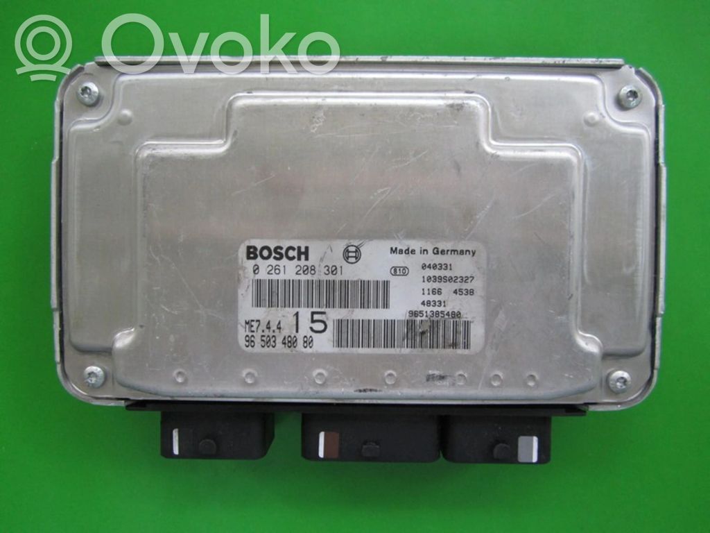 Peugeot 307 Engine control unit/module ECU 