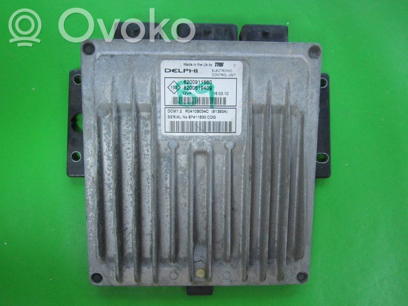 Engine control unit/module ECU   8200619409,81393A