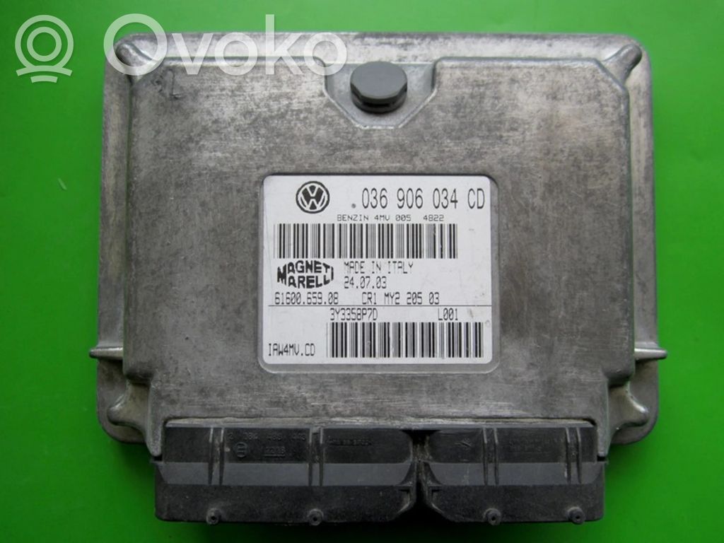 Engine control unit/module ECU   036906034CD,6160065908