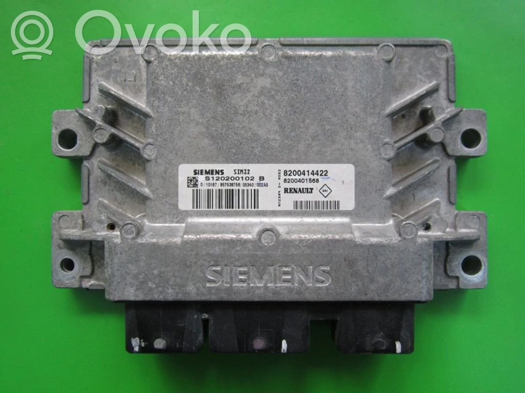 Centralina/modulo motore ECU   8200414422,S120200102B