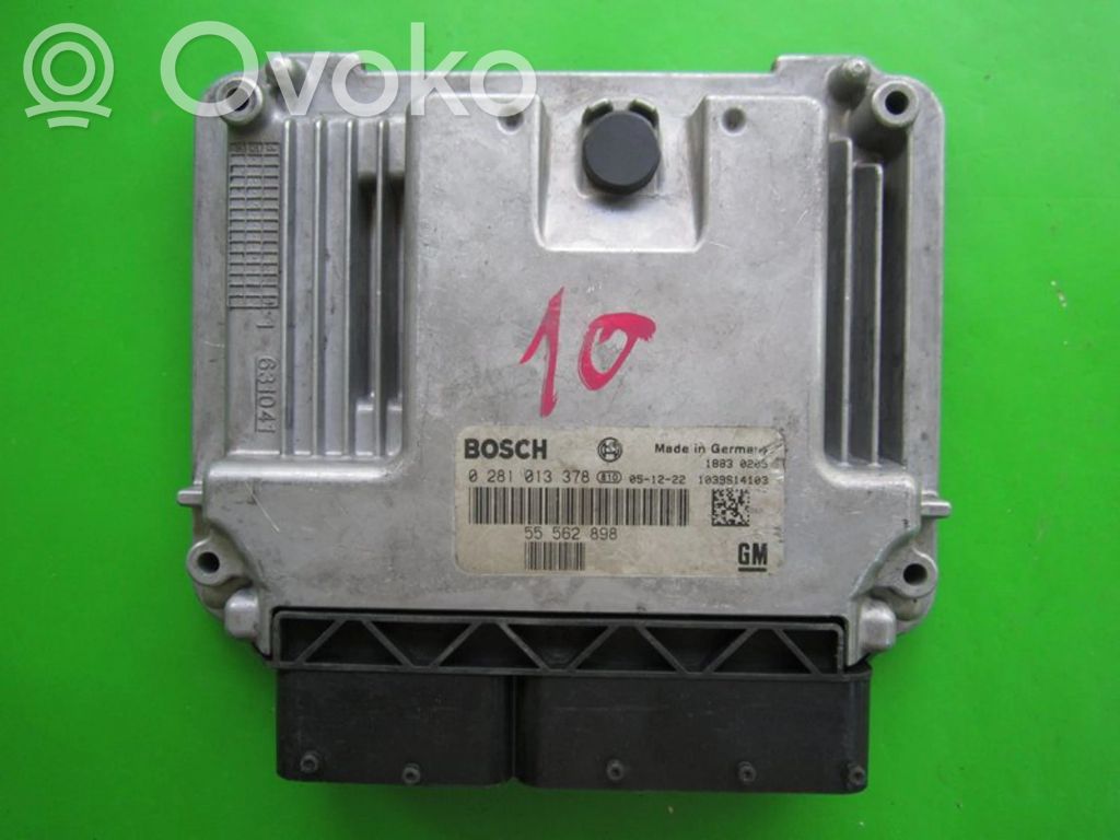 Engine control unit/module ECU   55562898,0281013378