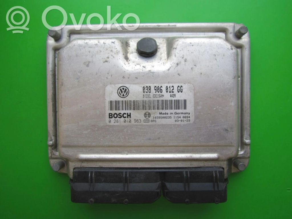 Skoda Fabia Mk1 (6Y) Komputer / Sterownik ECU silnika 