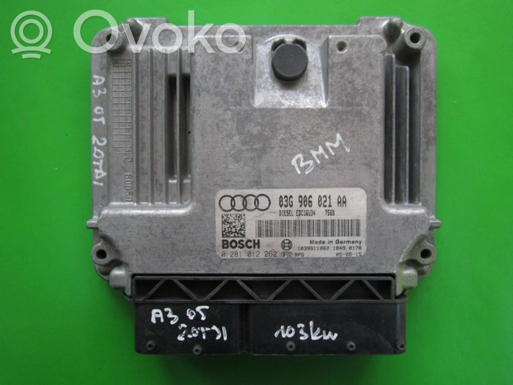 Audi A3 S3 8P Engine control unit/module ECU 