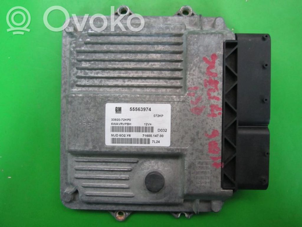 Engine control unit/module ECU   3392072KP0,55563974