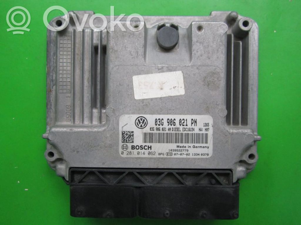 Volkswagen Golf V Engine control unit/module ECU 