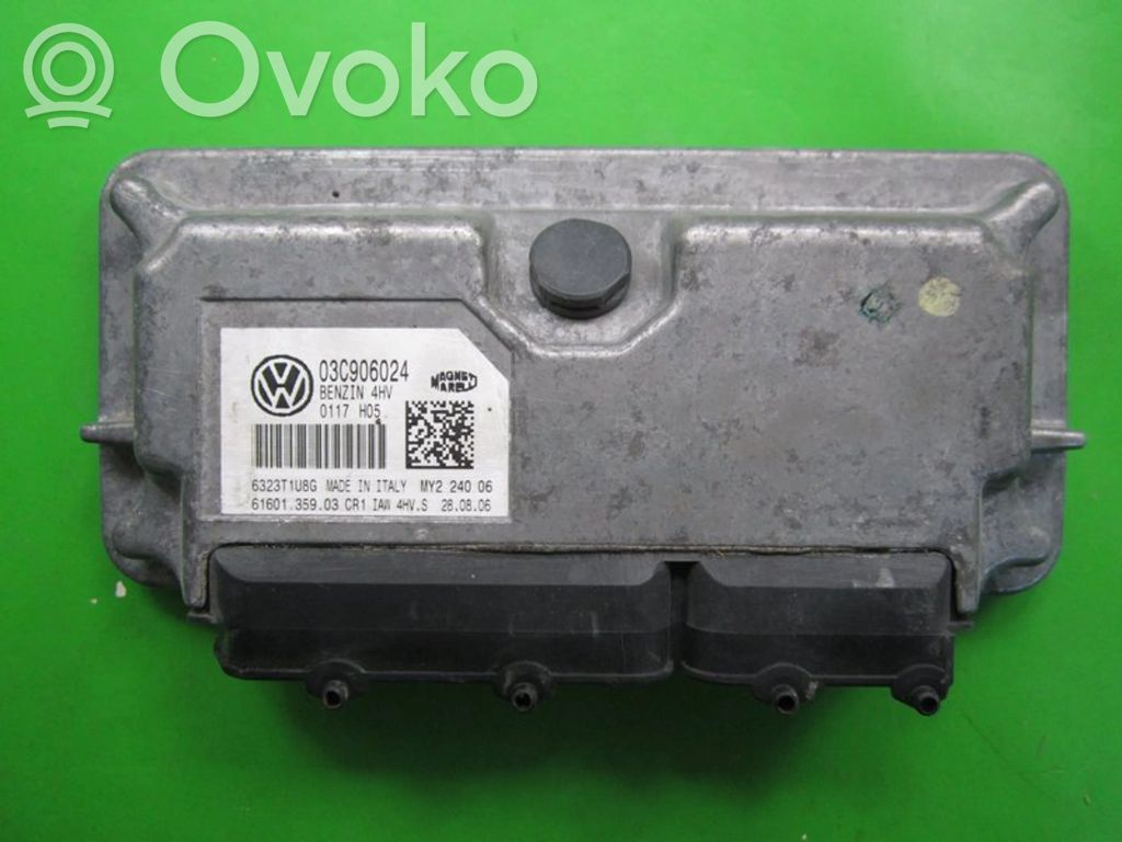 Skoda Roomster (5J) Unidad de control/módulo ECU del motor 