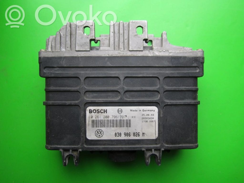 Volkswagen Polo II 86C 2F Engine control unit/module ECU 