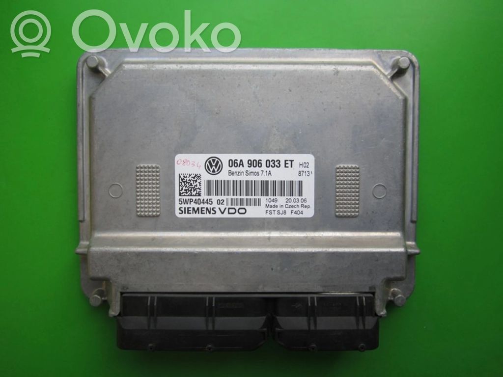 Volkswagen Touran I Engine control unit/module ECU 