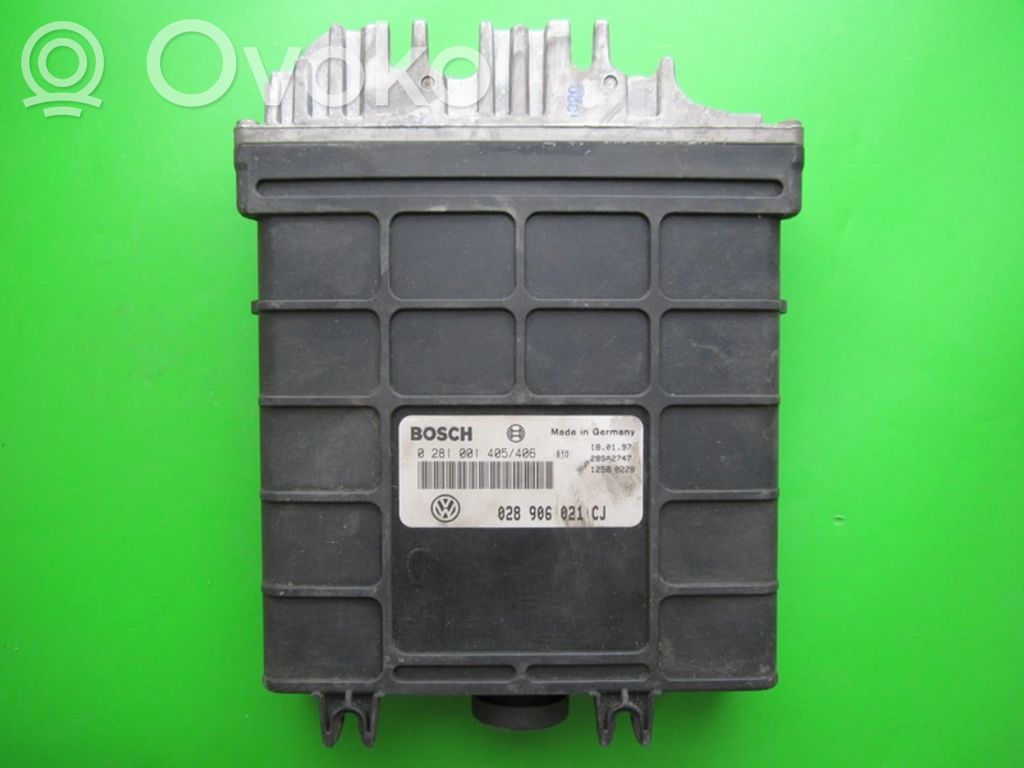 Volkswagen Polo III 6N 6N2 6NF Unitate control motor/modul ECU 