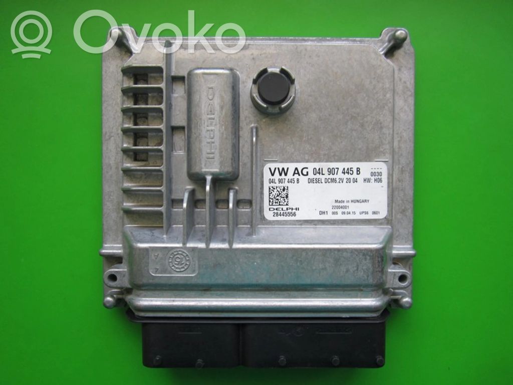 Engine control unit/module ECU   04L907445B,04L906056
