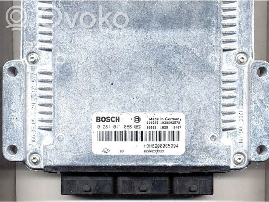 Volvo S40, V40 Komputer / Sterownik ECU silnika 