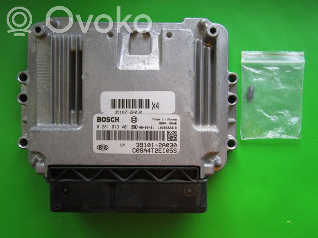 KIA Picanto Juego de cerradura y set ECU del motor 