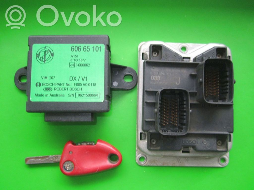 Alfa Romeo 145 - 146 Engine ECU kit and lock set 