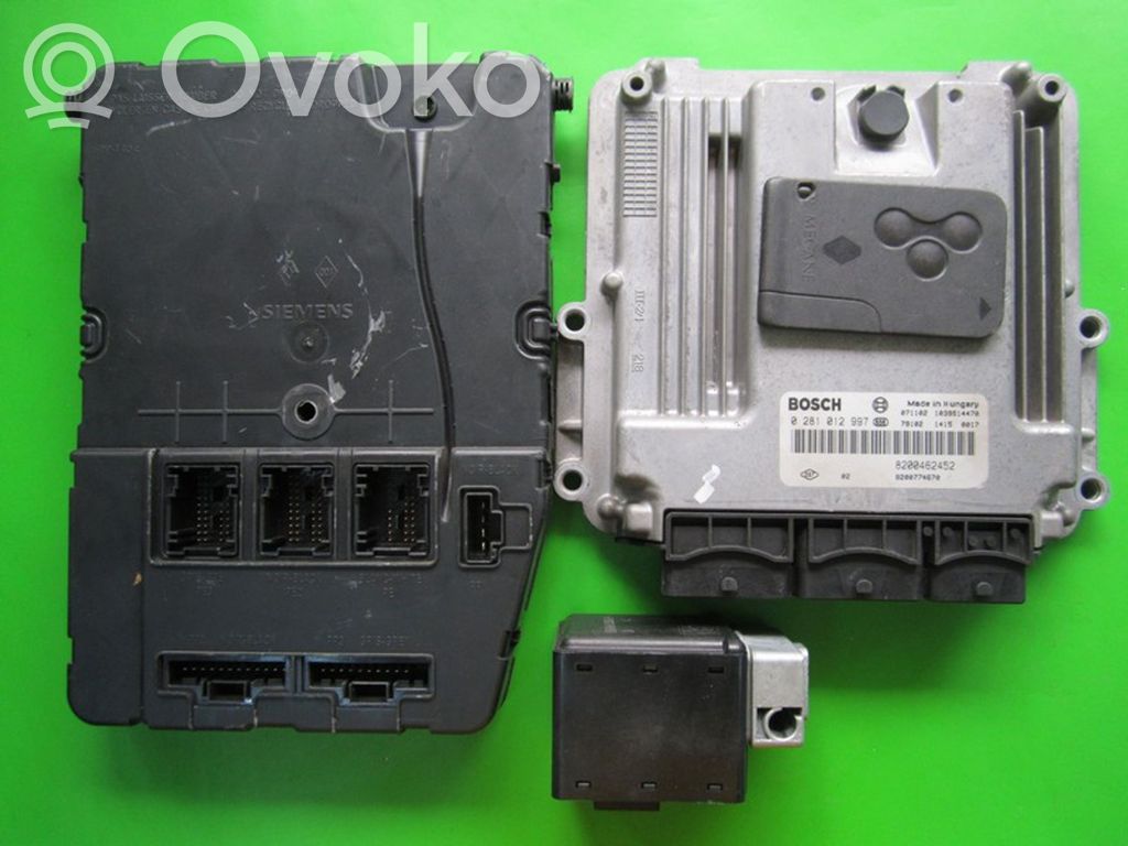 Renault Scenic II -  Grand scenic II Engine ECU kit and lock set 