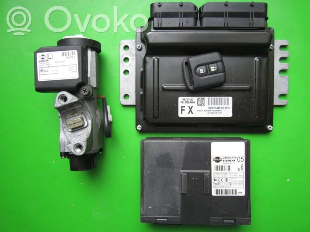 Nissan Primera Engine ECU kit and lock set 