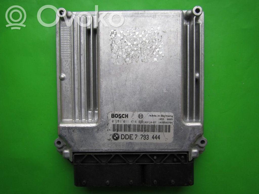 BMW 3 E46 Motorsteuergerät ECU 