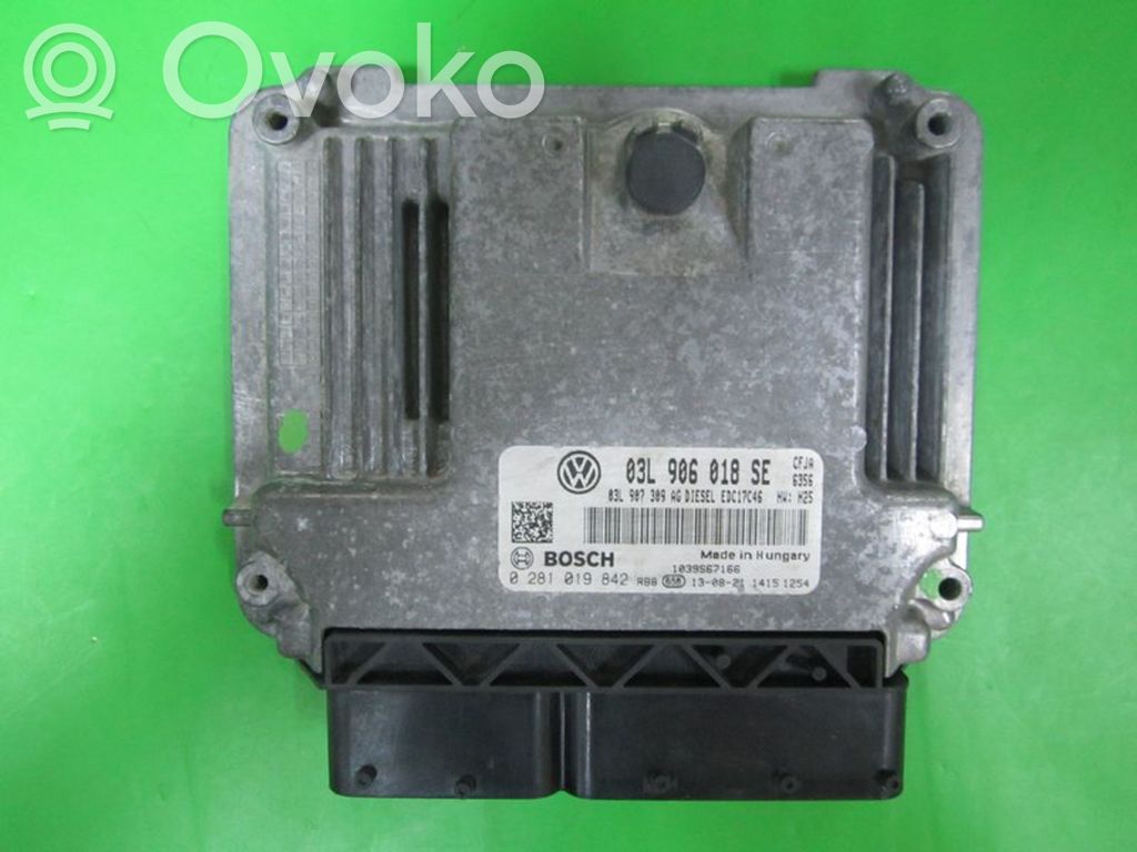 Skoda Yeti (5L) Unitate control motor/modul ECU 