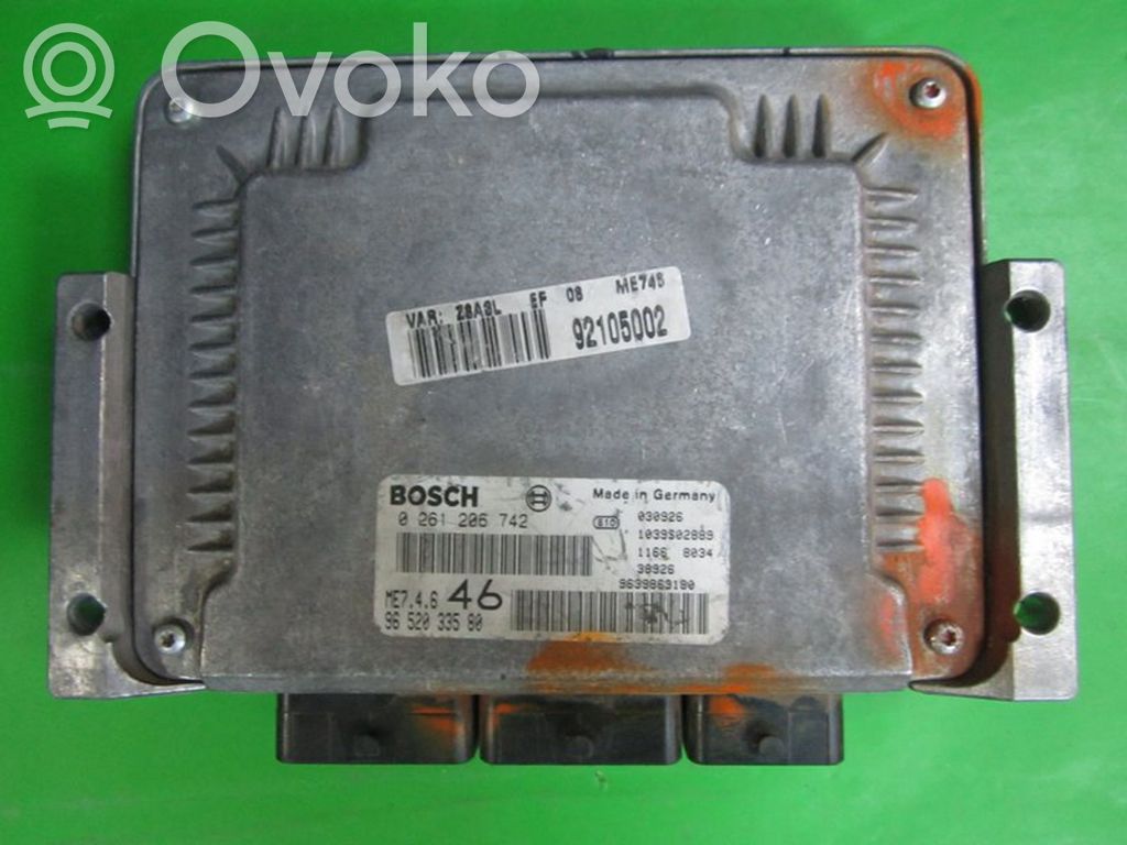 Peugeot 607 Engine control unit/module ECU 