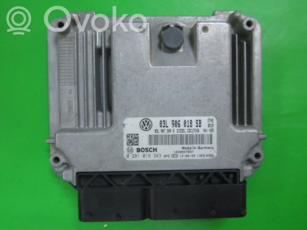 Volkswagen Caddy Engine control unit/module ECU 