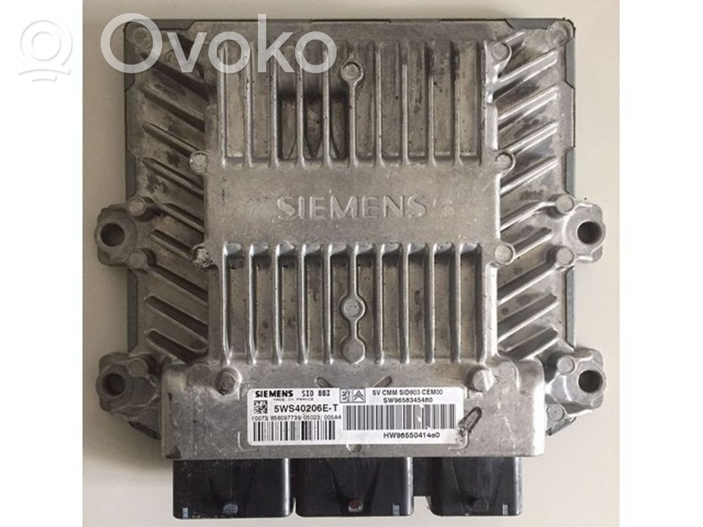 Peugeot 407 Unitate control motor/modul ECU 