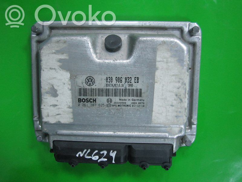 Engine control unit/module ECU   030906032EB,0261207625