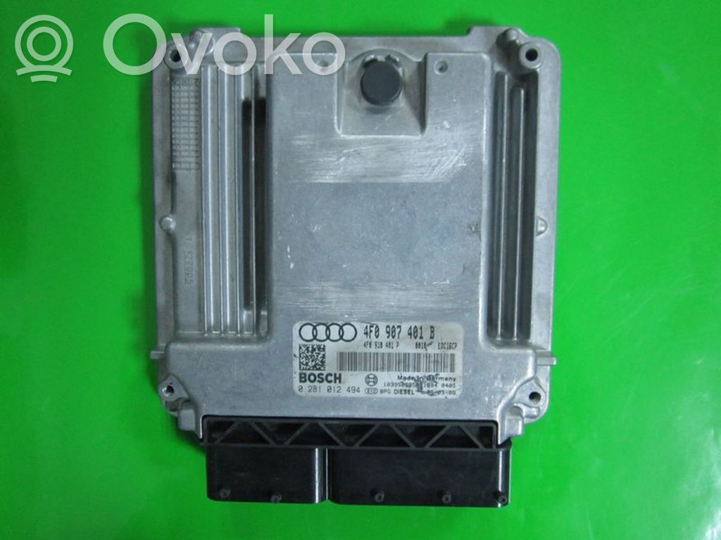 Galios (ECU) modulis   4F0907401B,0281012494