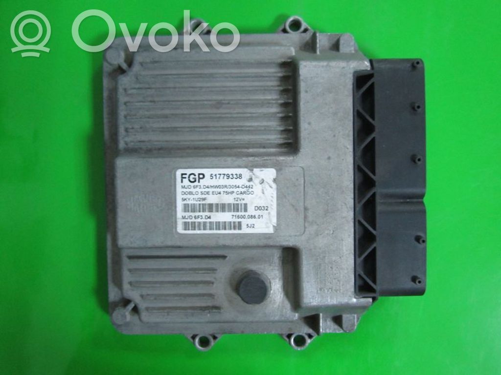 Fiat Doblo Engine control unit/module ECU 