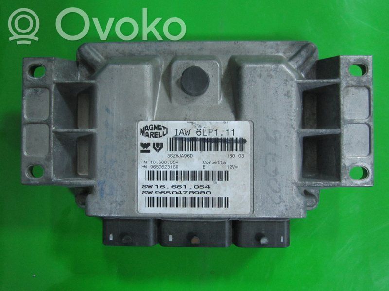 Engine control unit/module ECU   9650478980,9650623180