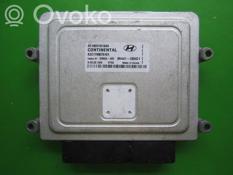 Hyundai Ioniq Engine control unit/module ECU 