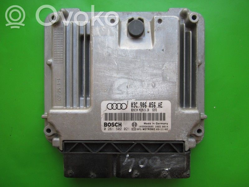 Audi A3 S3 8P Unidad de control/módulo ECU del motor 