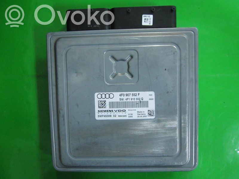 Engine control unit/module ECU   4F0907552F,5WP45309