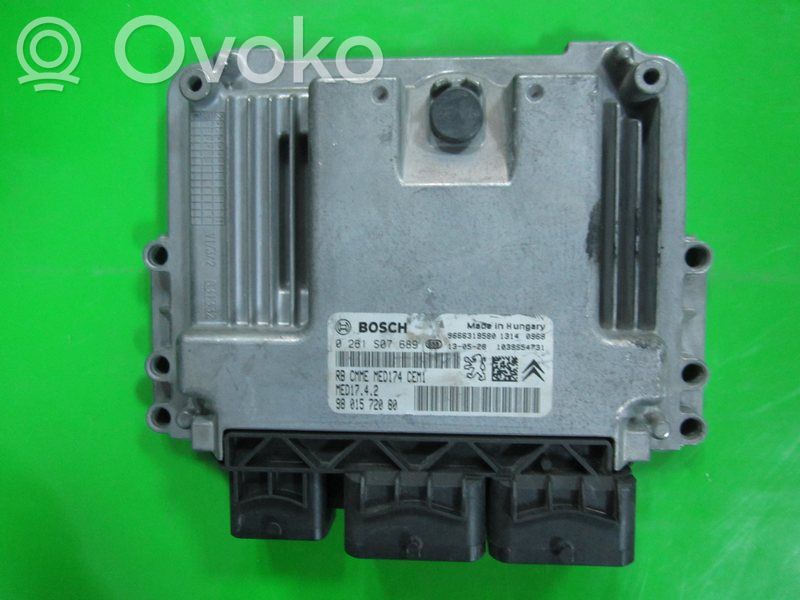Citroen DS3 Komputer / Sterownik ECU silnika 