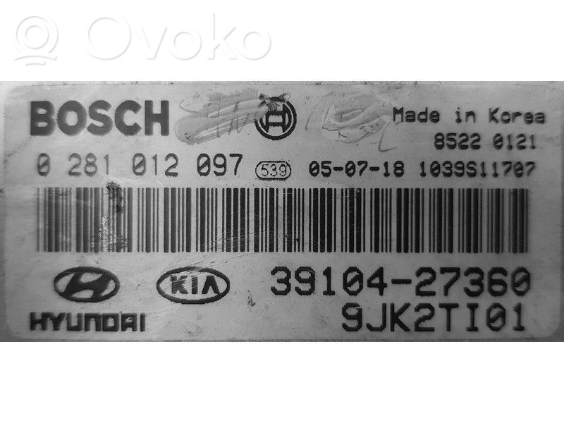 KIA Sportage Engine control unit/module ECU 