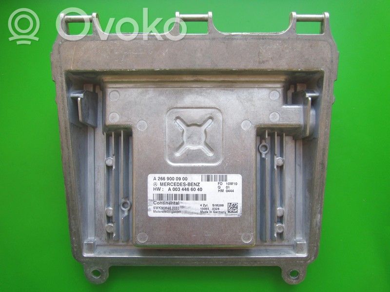 Mercedes-Benz A W169 Unitate control motor/modul ECU 