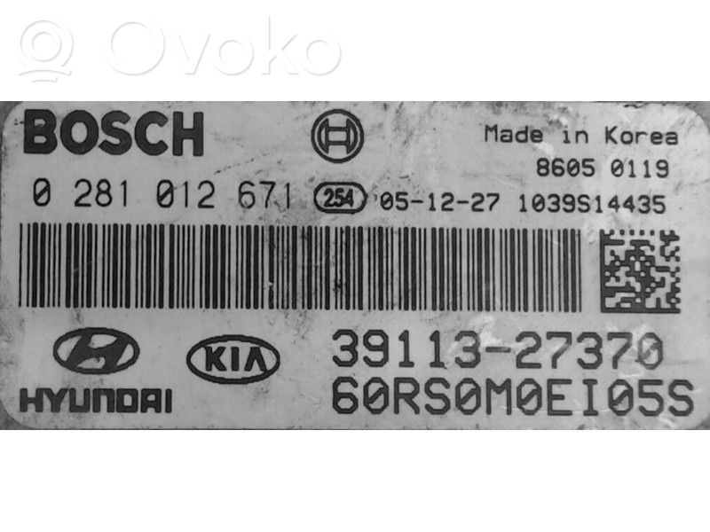KIA Carens II Engine control unit/module ECU 