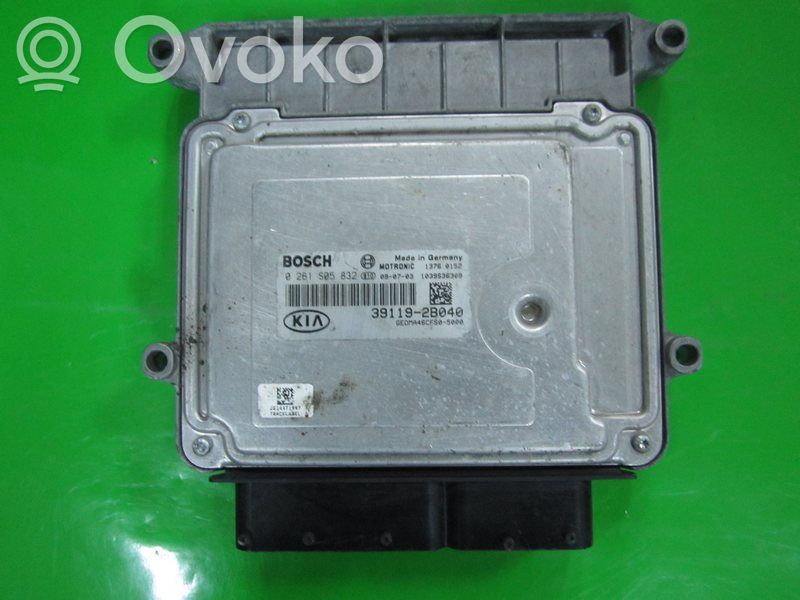 Engine control unit/module ECU   391192B040,0261S05832