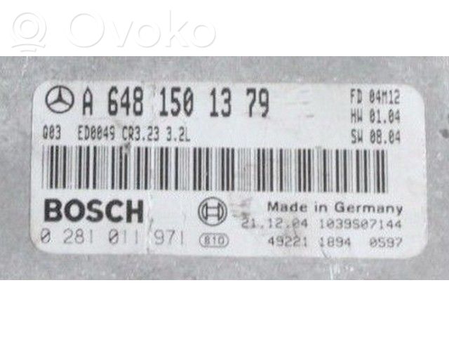 Mercedes-Benz E W211 Engine control unit/module ECU 