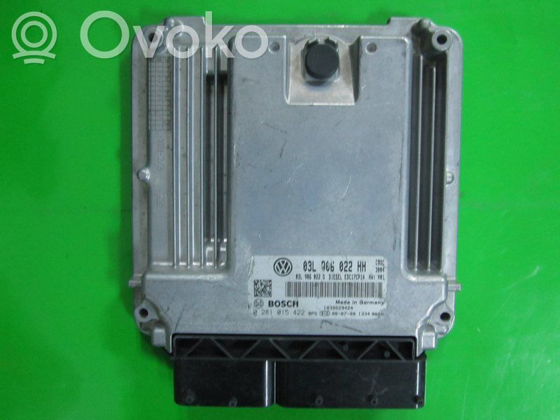 Volkswagen Golf V Engine control unit/module ECU 