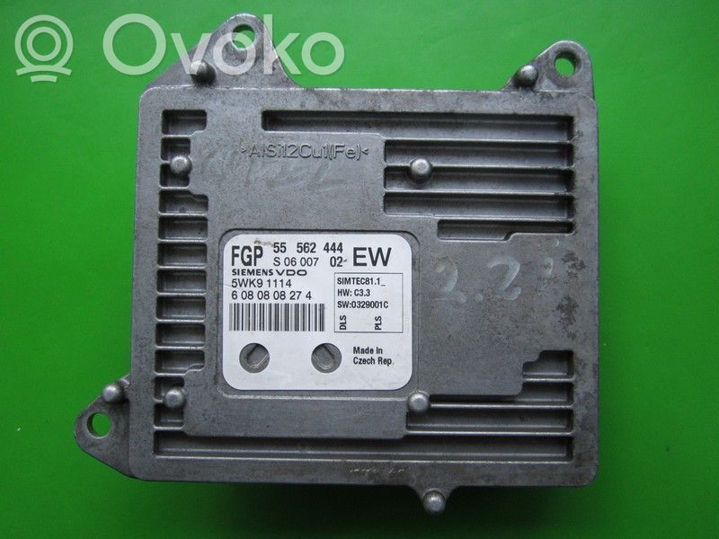 Opel Vectra C Unité de commande, module ECU de moteur 