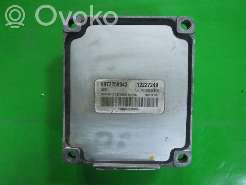 Opel Meriva A Engine control unit/module ECU 