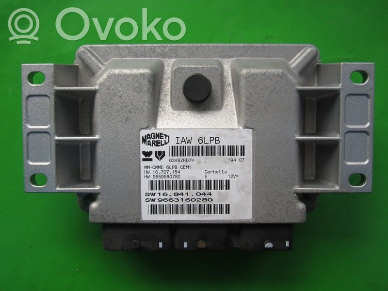 Peugeot 307 Engine control unit/module ECU 