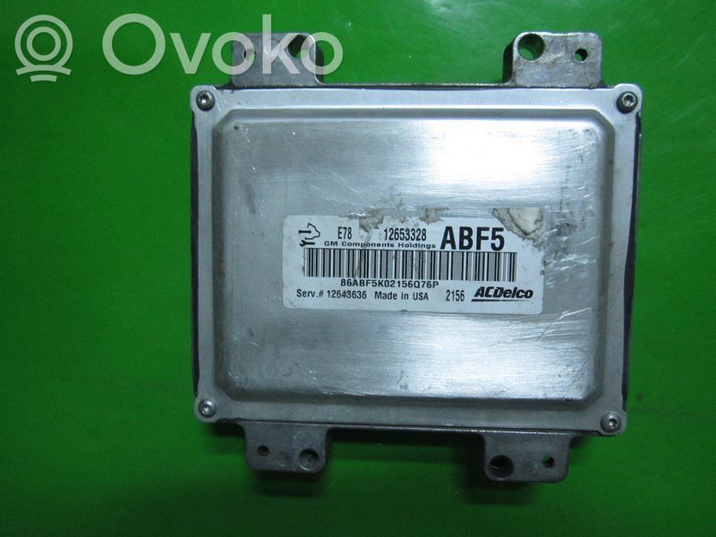 Engine control unit/module ECU   12653328,ABF5
