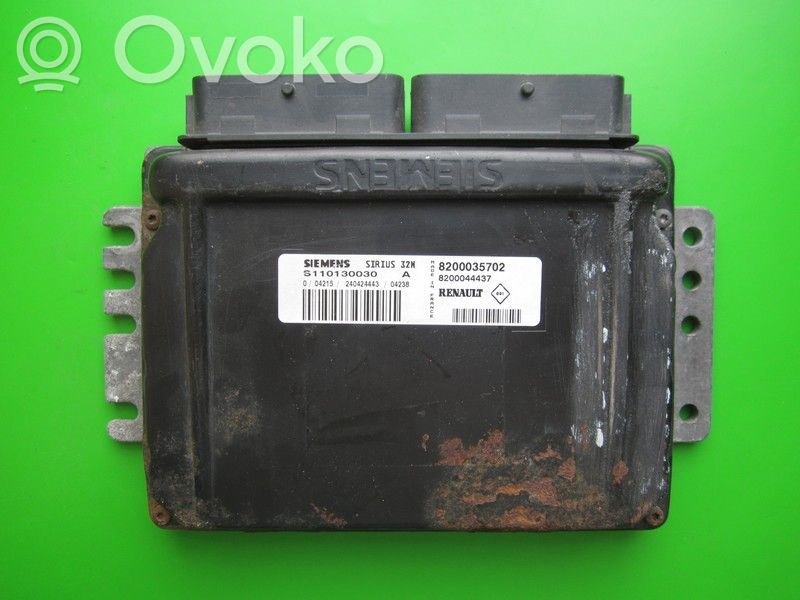Engine control unit/module ECU   8200035702,S110130030A