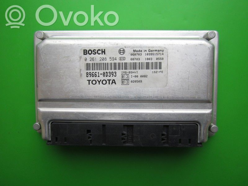 Engine control unit/module ECU   896610D393,0261208594