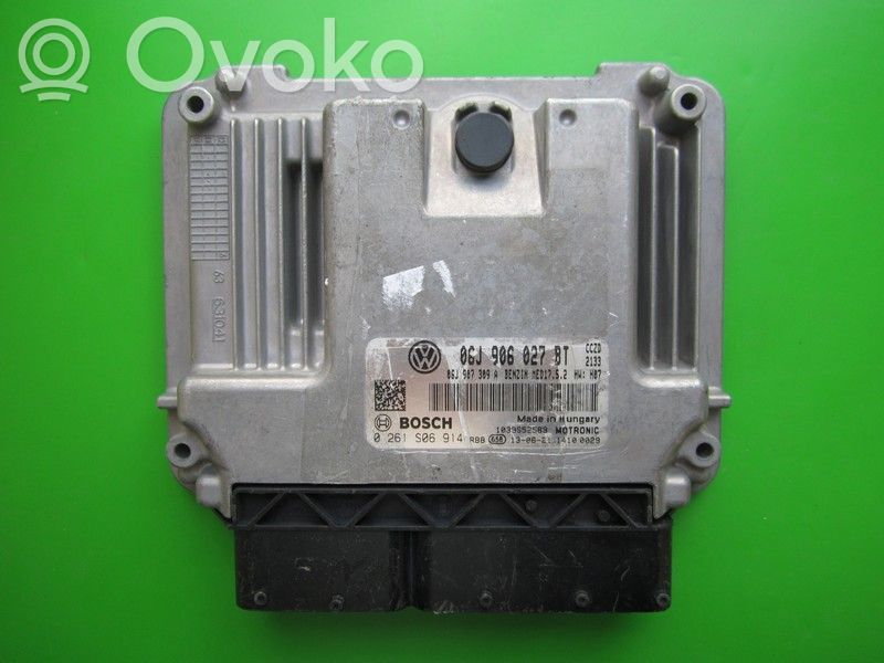 Engine control unit/module ECU   06J906027BT,0261S06914