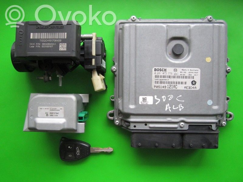 Chrysler 300 - 300C Engine ECU kit and lock set 