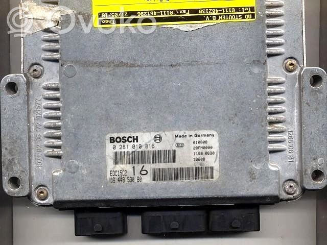 Engine control unit/module ECU   9644853080,0281010816