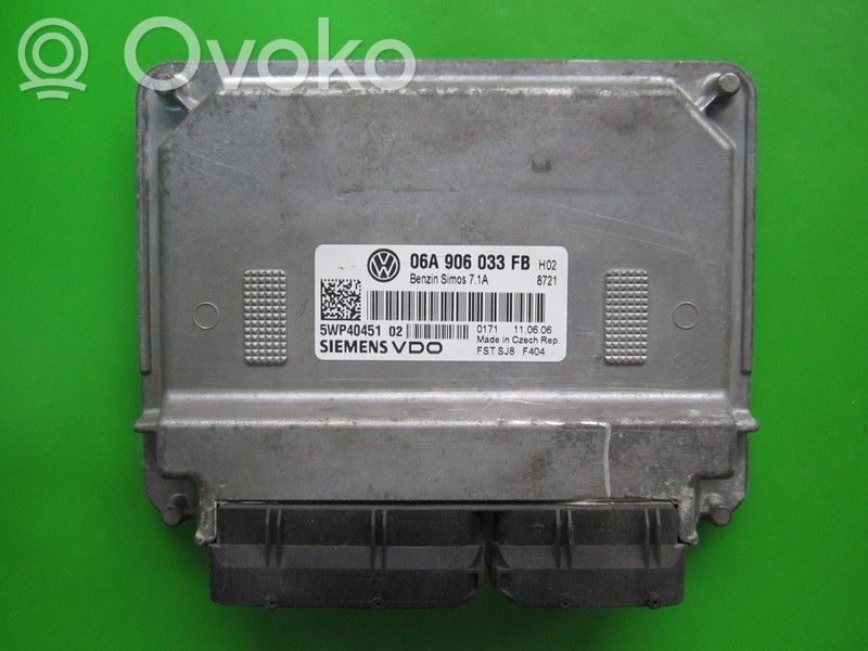 Skoda Octavia Mk2 (1Z) Komputer / Sterownik ECU silnika 