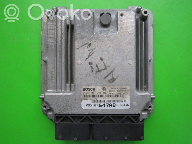 Dodge Journey Unidad de control/módulo ECU del motor 